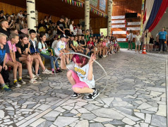 Торжественное открытие Спартакиады в лагере!