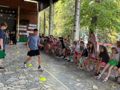 Торжественное открытие Спартакиады в лагере!