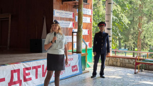 Полезный визит: транспортная полиция в лагере 