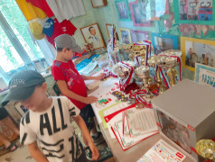 Экскурсия в историю лагеря &mdash; ко Дню железнодорожных профессий