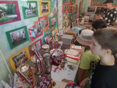 Экскурсия в историю лагеря &mdash; ко Дню железнодорожных профессий