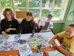  В ЛАГЕРЕ РАБОТАЕТ "ВЕСЁЛОЕ РИСОВАНИЕ"! 