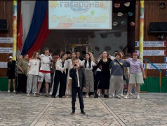 В лагере прошёл второй тур конкурса "Песня года" 