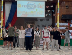 В лагере прошёл второй тур конкурса "Песня года" 