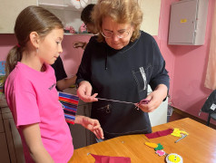 Кружок "Мягкая игрушка": сегодня создавали сердце своими руками