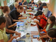  Кружок "Весёлое рисование" продолжает свою работу! 