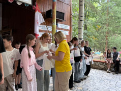  Награждение победителей: герои смены "Страна железных дорог"! 