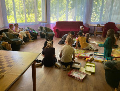 В лагере продолжаются занятия с психологом!