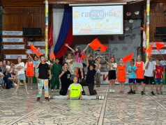 Знакомство состоялось: в лагере прошла визитка отрядов! 