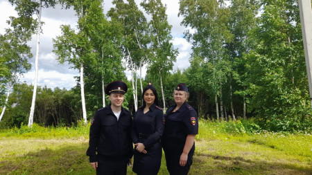 Представители штаба Движения Первых и правоохранительные органы