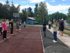 Представители штаба Движения Первых и правоохранительные органы