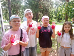 Кружок &laquo;Мягкая игрушка&raquo; продолжает работу в лагере