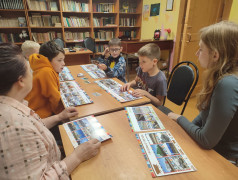 Игра &laquo;Железнодорожное лото&raquo; в лагере