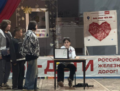 В лагере - парад железнодорожных профессий! 