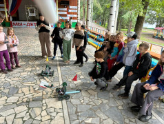 Робототехнический бум в лагере! 