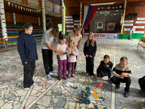 Робототехнический бум в лагере! 