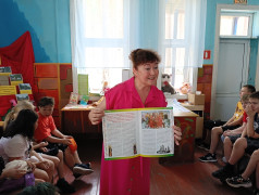 День семьи, любви и верности в лагере "Сосновый бор"