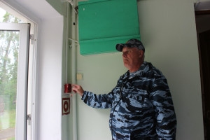 Учебная пожарная тревога в Услада!