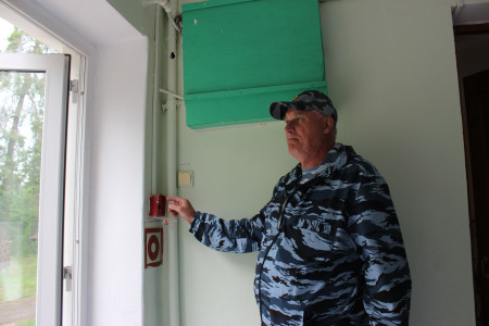 Учебная пожарная тревога в Услада!