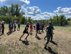 &laquo;Вышибалы&raquo; в лагере &laquo;Костёр&raquo;!