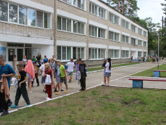 Учебная пожарная тревога в Услада!