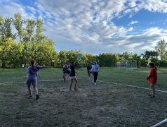 &laquo;Вышибалы&raquo; в лагере &laquo;Костёр&raquo;!