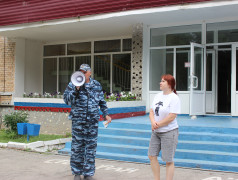 Учебная пожарная тревога в Услада!