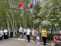 Открытие первой лагерной смены