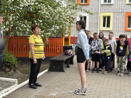 Открытие первой лагерной смены