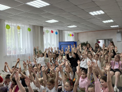 Открытие первой лагерной смены