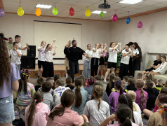 Открытие первой лагерной смены