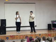 Открытие первой лагерной смены