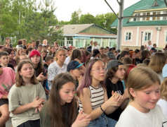 Вожатский концерт в ДОСЛ им. Горького