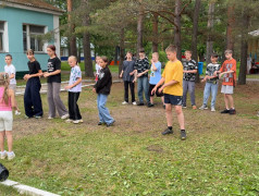 Лагерный движ в ДОСЛ им. Горького. 