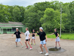Лагерный движ в ДОСЛ им. Горького. 