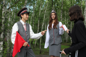 Арена цирка в лагере Салют!