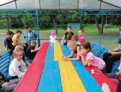 игра "Моя железная дорога" в ДОЛ им. Зои Космодемьянской