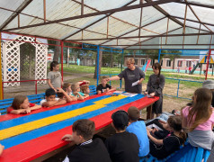 игра "Моя железная дорога" в ДОЛ им. Зои Космодемьянской