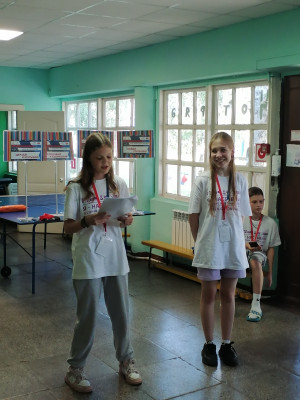 Станционная игра «12 направлений деятельности Российского движения детей и молодежи «Движение первых» в ДОЛ им. Зои Космодемьянской