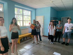 &laquo;РЖД: вчера сегодня завтра&raquo; отрядное мероприятие в ДОЛ им. Зои Космодемьянской