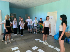 &laquo;РЖД: вчера сегодня завтра&raquo; отрядное мероприятие в ДОЛ им. Зои Космодемьянской