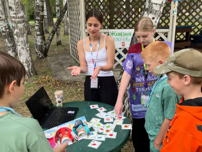 Тин- лига в работе с тренером ДОЛ им. Зои Космодемьянской