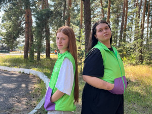 Юные журналисты Тин-Лиги ДОЛ "Яльчик" создающие контент