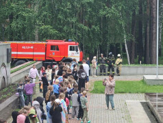 Тренировочная пожарная эвакуация