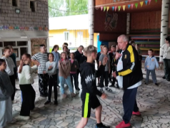  В нашем лагере дал старт кружок по рукопашному бою!