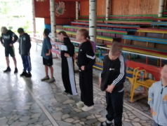 В нашем лагере дал старт кружок по рукопашному бою!