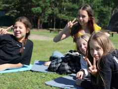 День спорта в лагере Салют! 