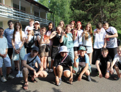 Первый день смены в лагере &laquo;Салют&raquo; выдался насыщенным! 2025 г.