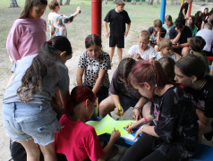 Гайдаровский урок в ДОЛ им. Зои Космодемьянской 3 смена