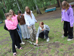 Девятнадцатый день, вопреки капризам погоды, подарил ребятам насыщенную программу!